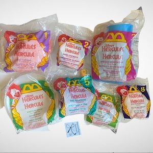 McDonald’s Toys Disney Hercules Incomplete Set